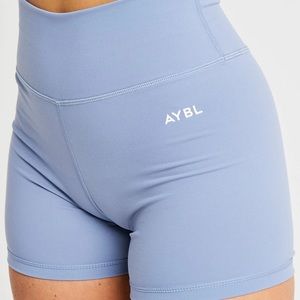 AYBL core shorts steel blue size small